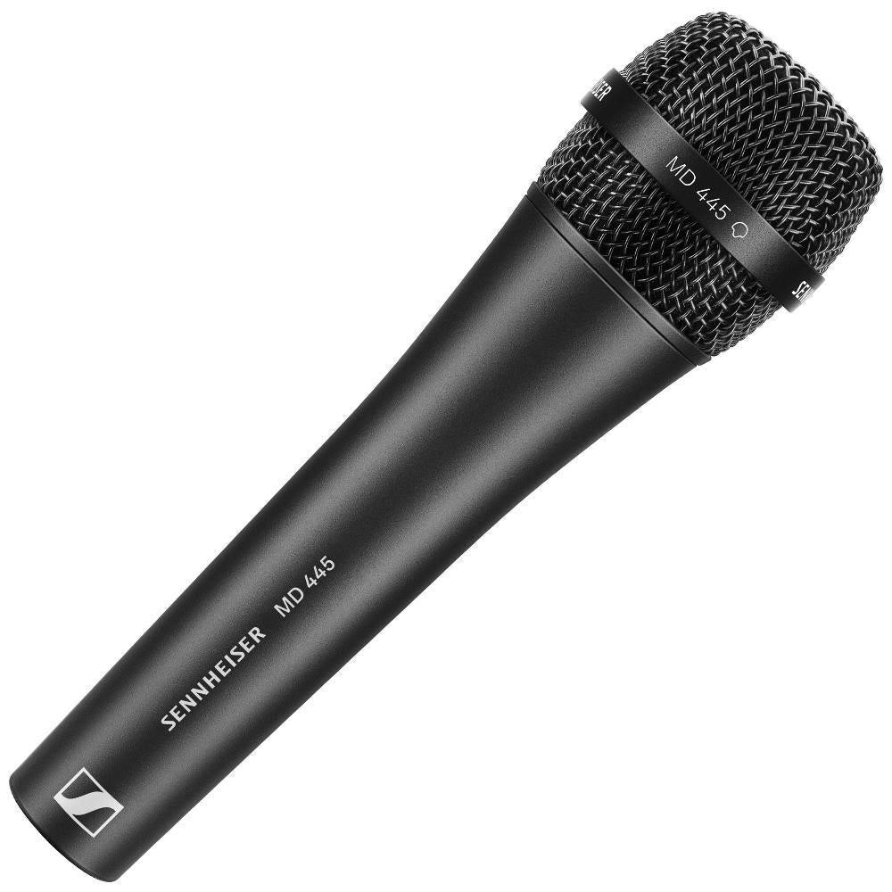 Sennheiser MD445 Micrófono Dinámico Vocal con Switch On/Off Cardioide