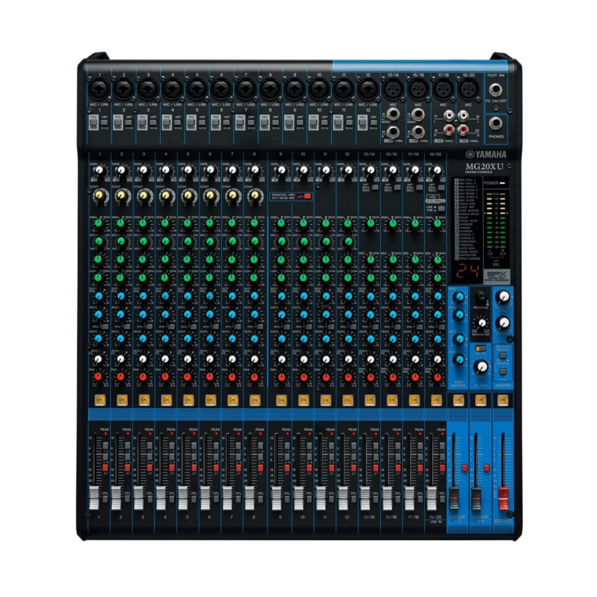 Yamaha MG20XU Consola de Audio Análoga