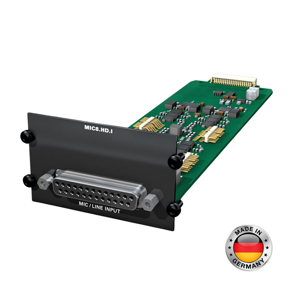 DirectOut MIC8.HD.I Módulo Preamplificador 8 Entradas Mic/Línea HD (AK