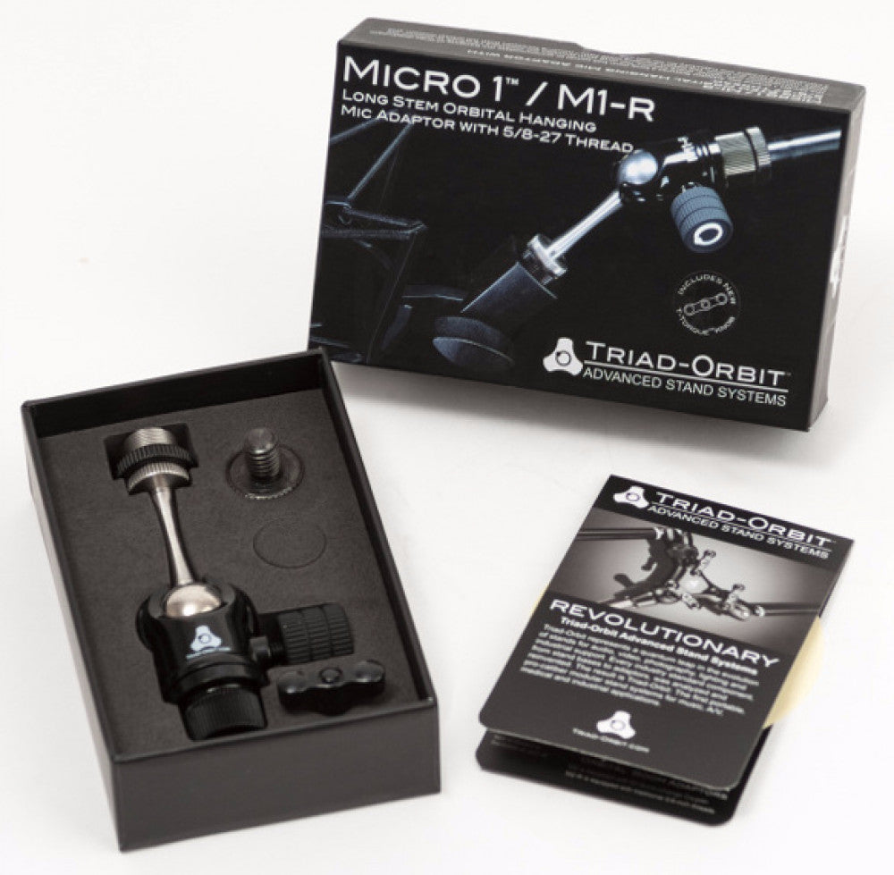 Triad-Orbit Micro 1-M1R Adaptador Universal Micrófono con Suspension Shockmount