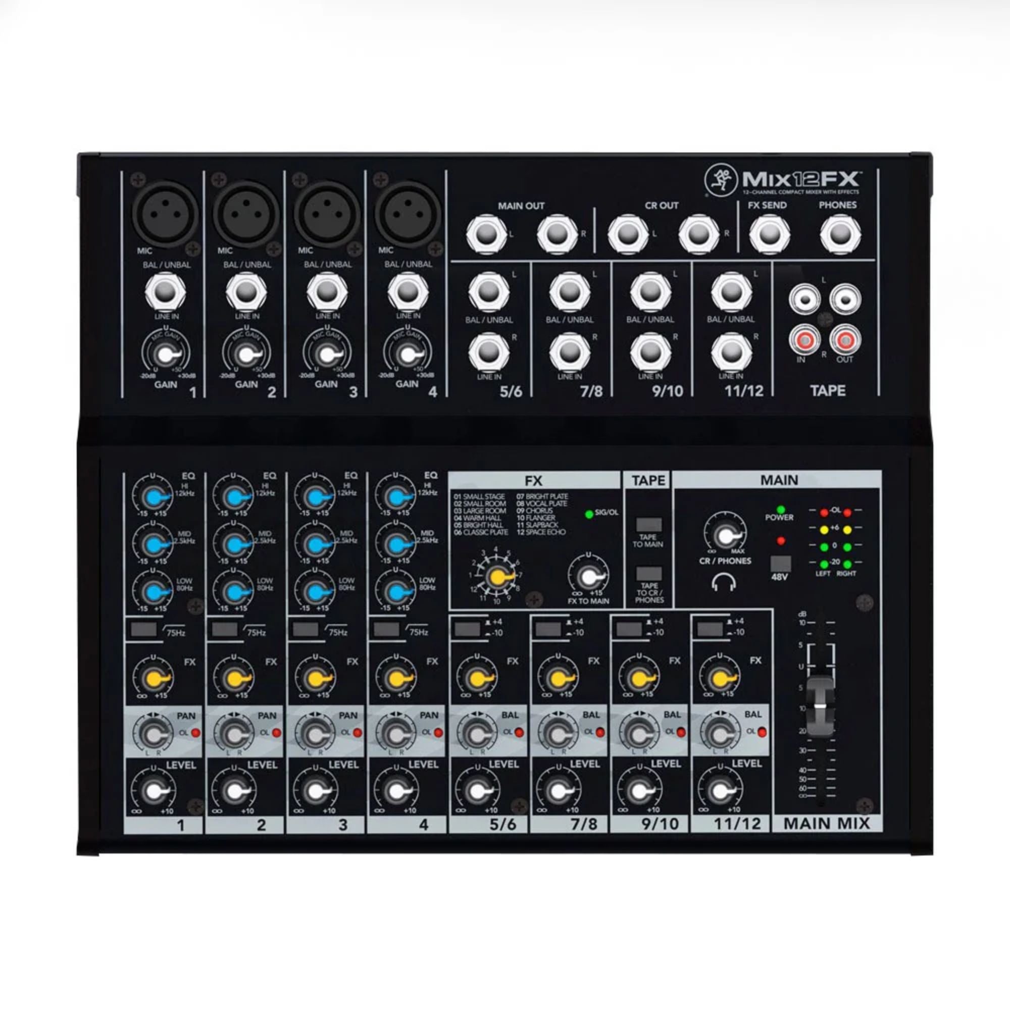 Mackie Mix12FX Mezclador 12 Canales
