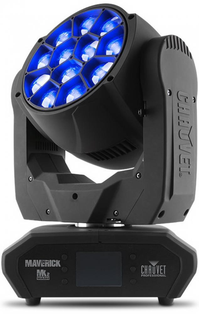 Chauvet Pro MK2WASH Cabeza Móvil Wash 12x40W