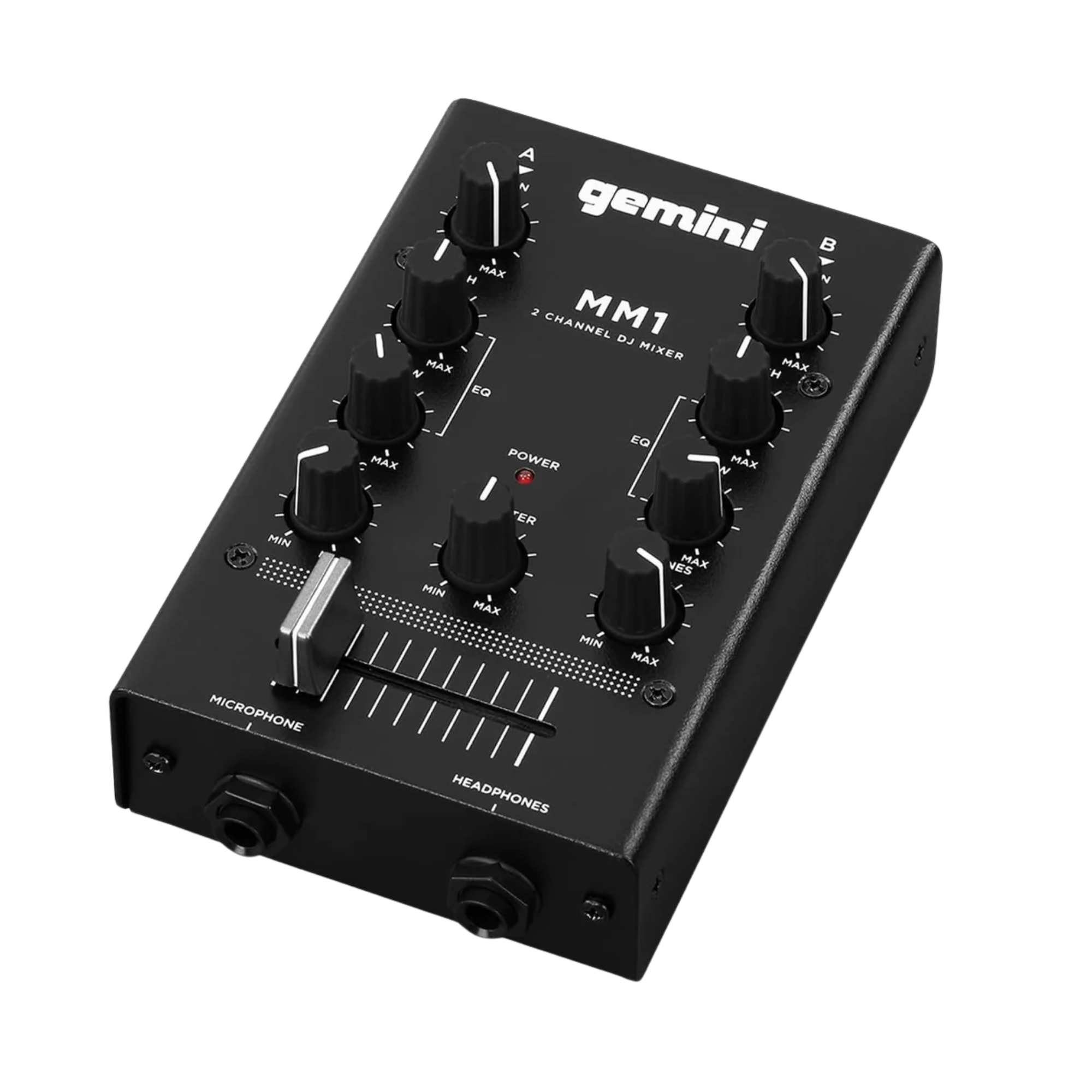 Gemini MM1 Mezclador para DJ 2 canales