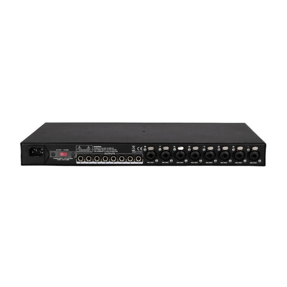 Alctron MP8V2 Preamplificador de Micrófono 8 Canales