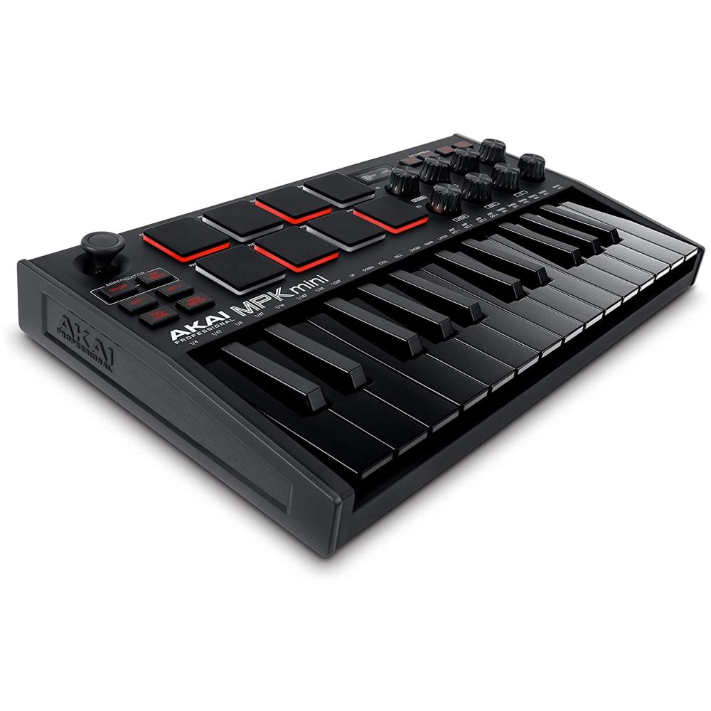 Akai MPK Mini Black MK3 Controlador MIDI - USB 25 teclas