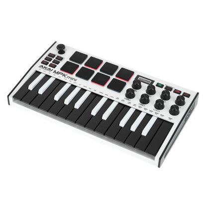 Akai MPK Mini White MK3 Controlador MIDI - USB 25 teclas