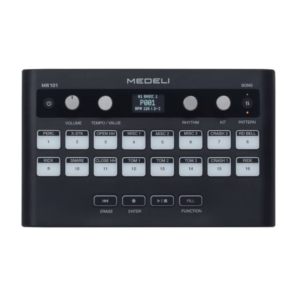 Medeli MR101 Drum Machine 16 pads