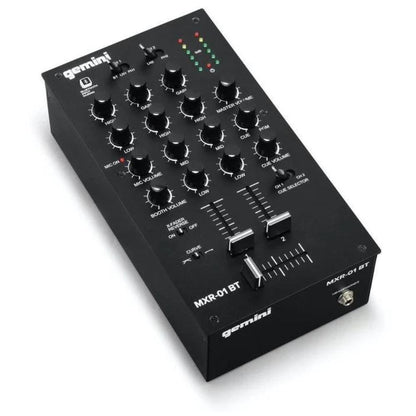 Gemini MXR-01BT Mezclador DJ 2 Canales con Bluetooth