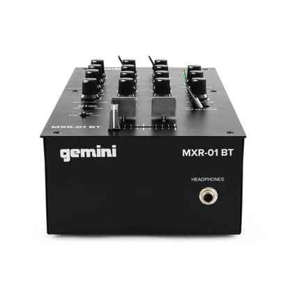 Gemini MXR-01BT Mezclador DJ 2 Canales con Bluetooth