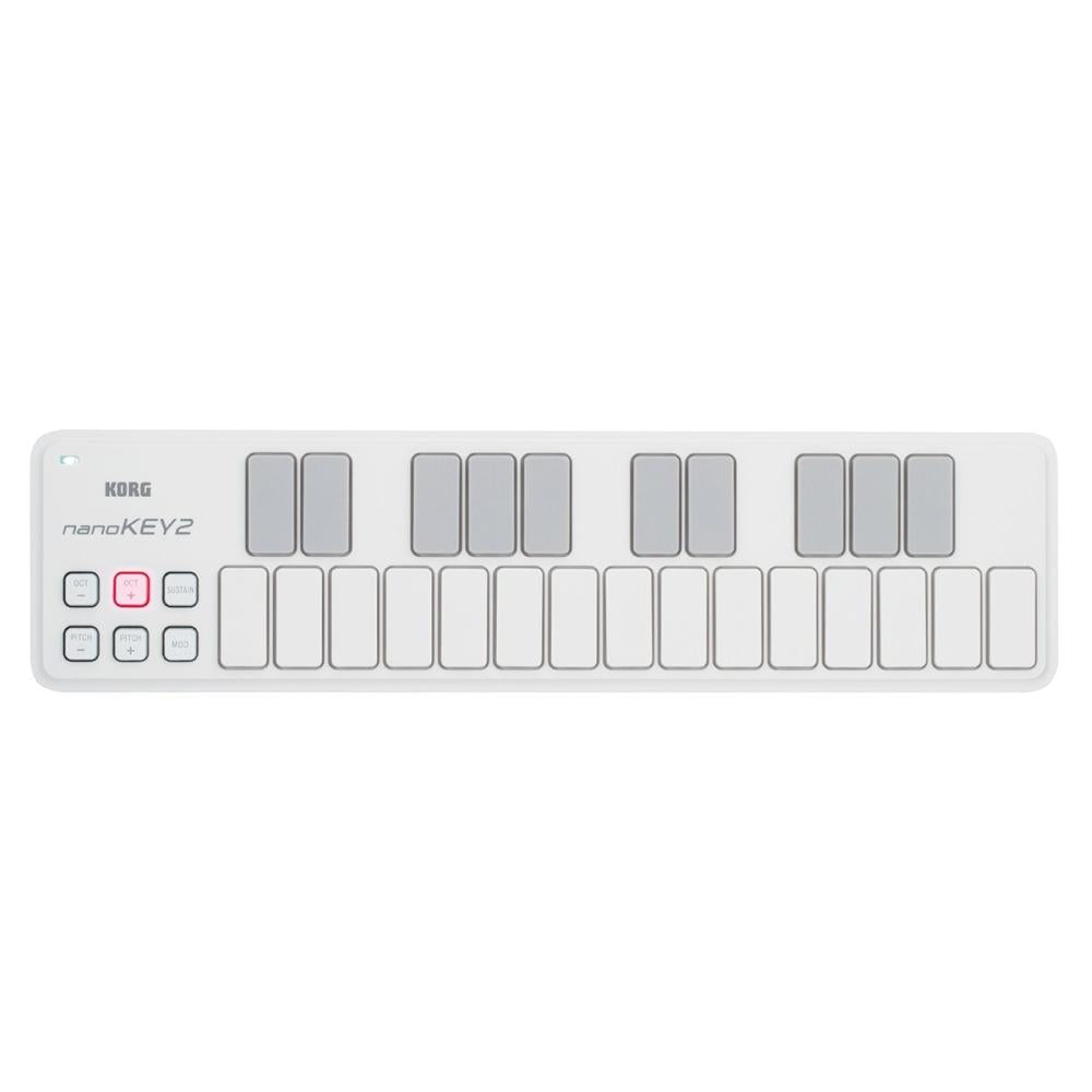 Korg NanoKEY2 White Controlador MIDI - USB 25 teclas