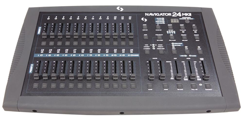 Tecshow NAVIGATOR-24MKII Controlador DMX 512 24 Canales