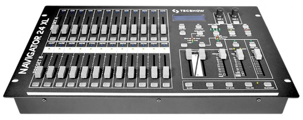 Tecshow NAVIGATOR-24XL Controlador DMX 512 24 Canales