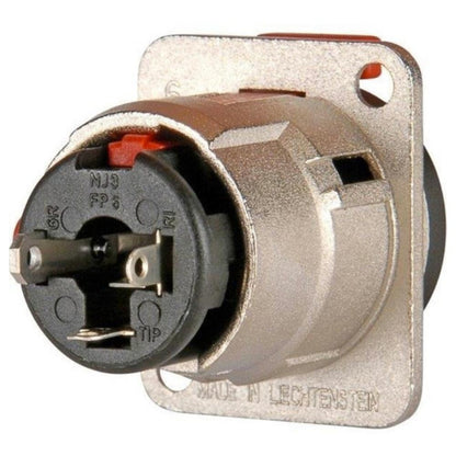 Neutrik NJ3FP6C Conector XLR Chasis Hembra 1/4''