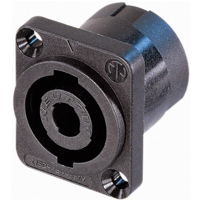 Neutrik NL4MP Conector Speakon Chasis Cuadrado 4 Polos