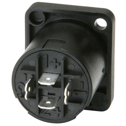 Neutrik NL4MP Conector Speakon Chasis Cuadrado 4 Polos