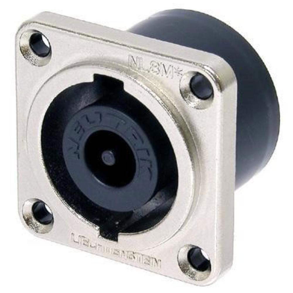 Neutrik NL8MD-V Conector speakON de Chasis 8 Polos para PCB