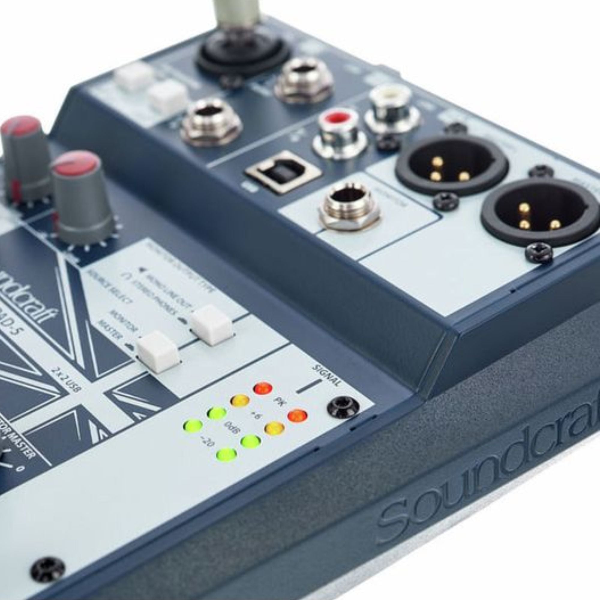Soundcraft Notepad-5 Mezclador Análogo 5 Canales con Interfaz USB