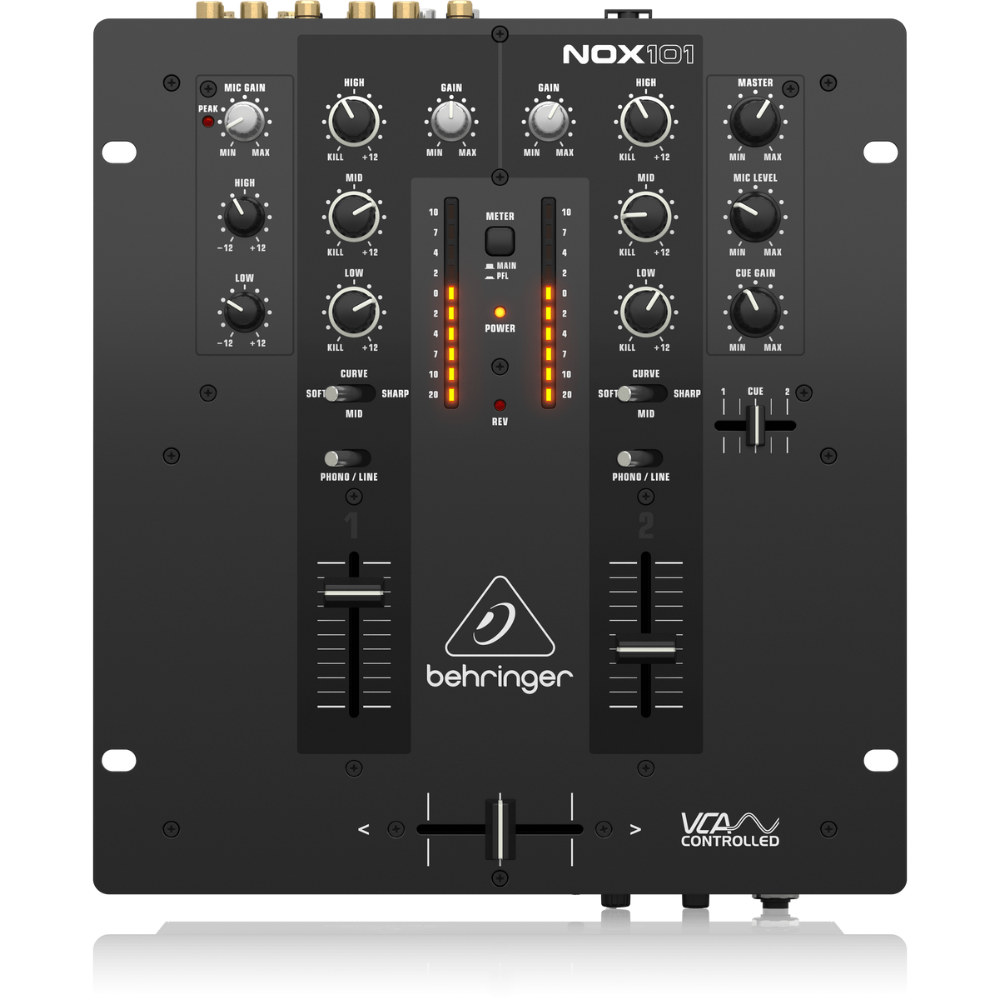 Behringer NOX101 Mixer Dj 2 Canales