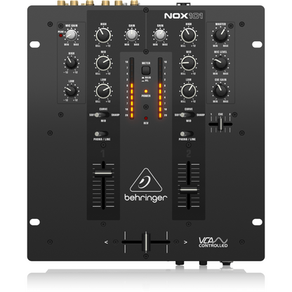 Behringer NOX101 Mixer Dj 2 Canales