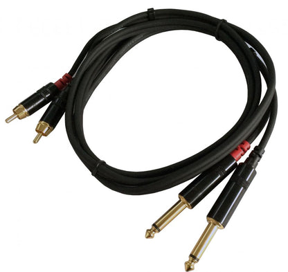 Rean NRA0090015 Cable RCA a Plug TS - 1.5mts