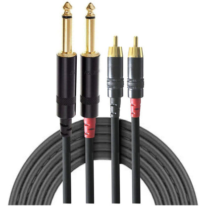 Rean NRA0090015 Cable RCA a Plug TS - 1.5mts