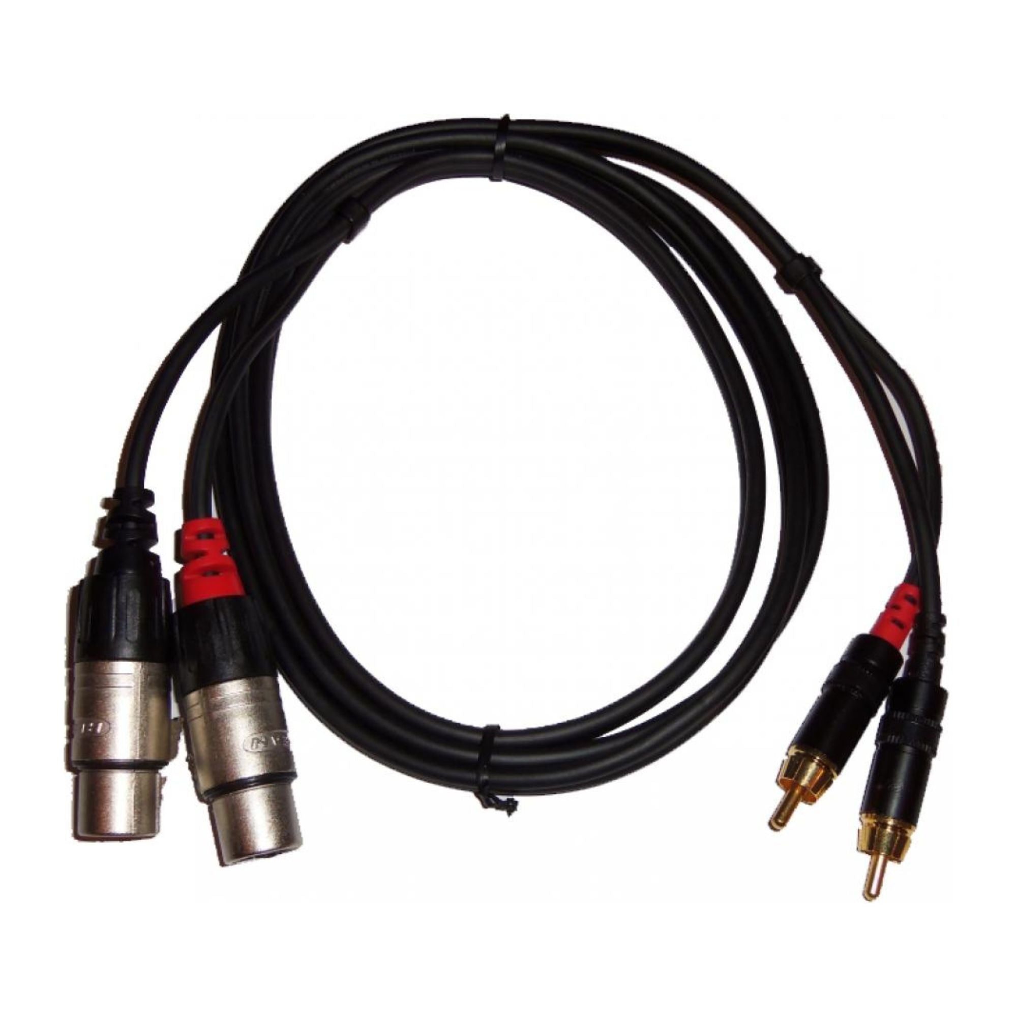 Rean Cable XLR Hembra a RCA - 1.5mts