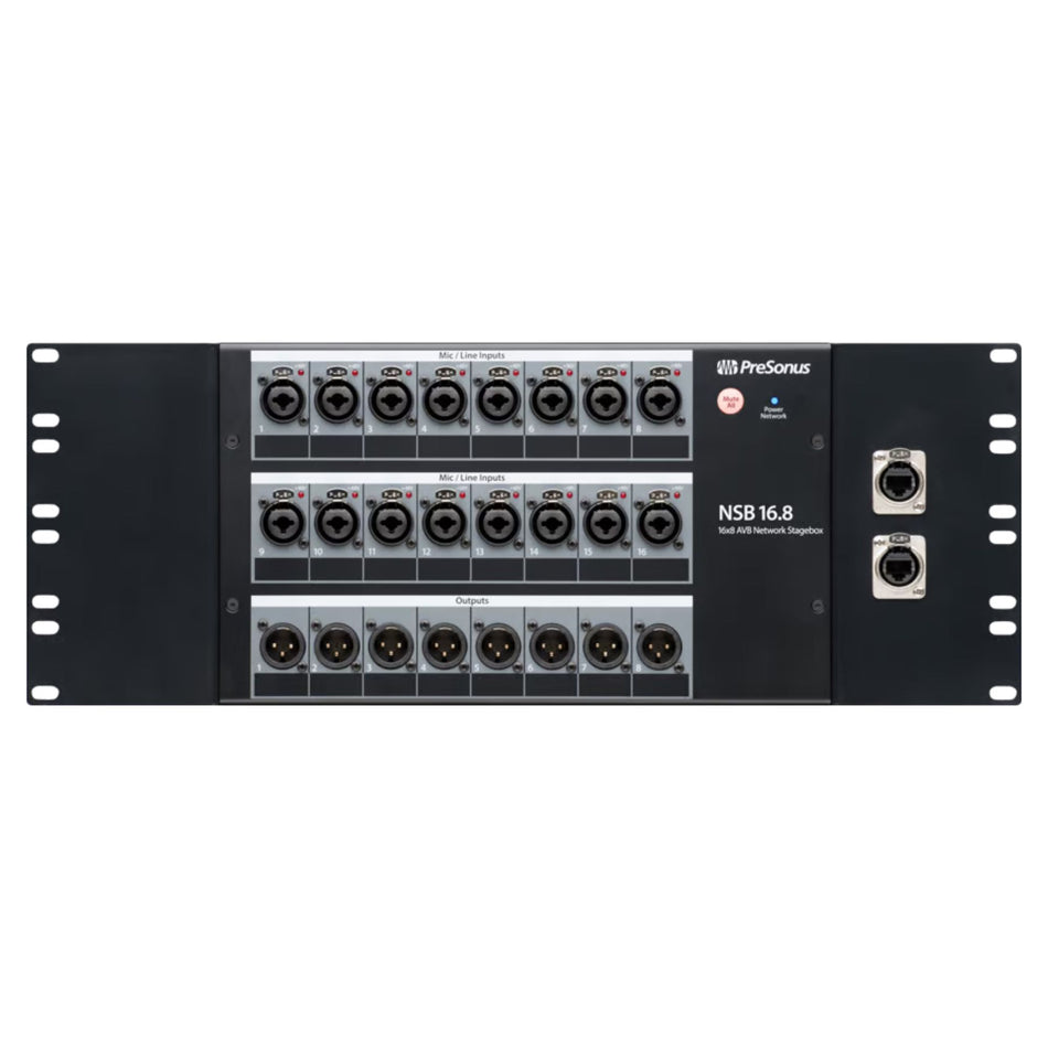PreSonus NSB 16.8 Stagebox en Formato de Rack 16 Canales