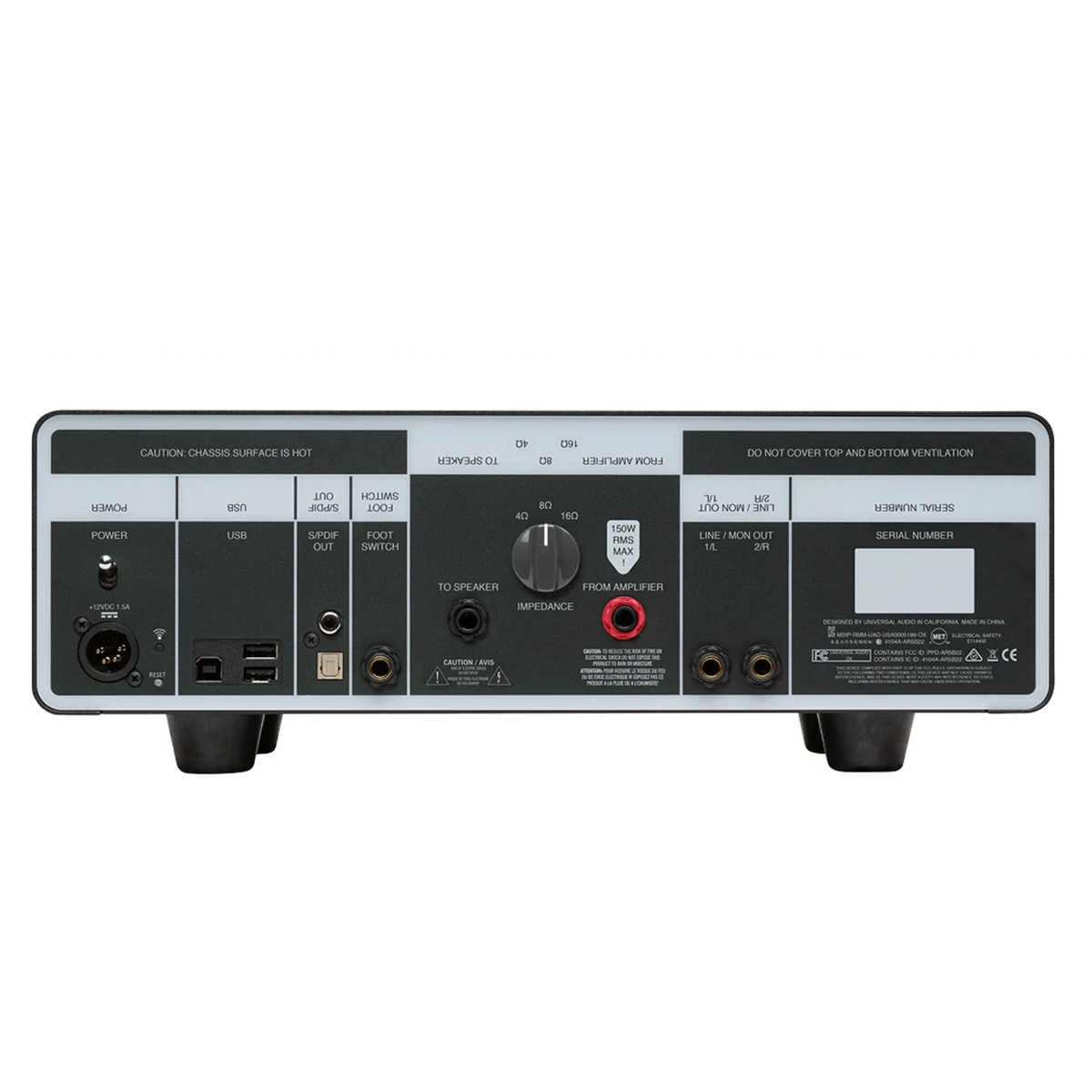 Universal Audio OX Amplificador de Tubo