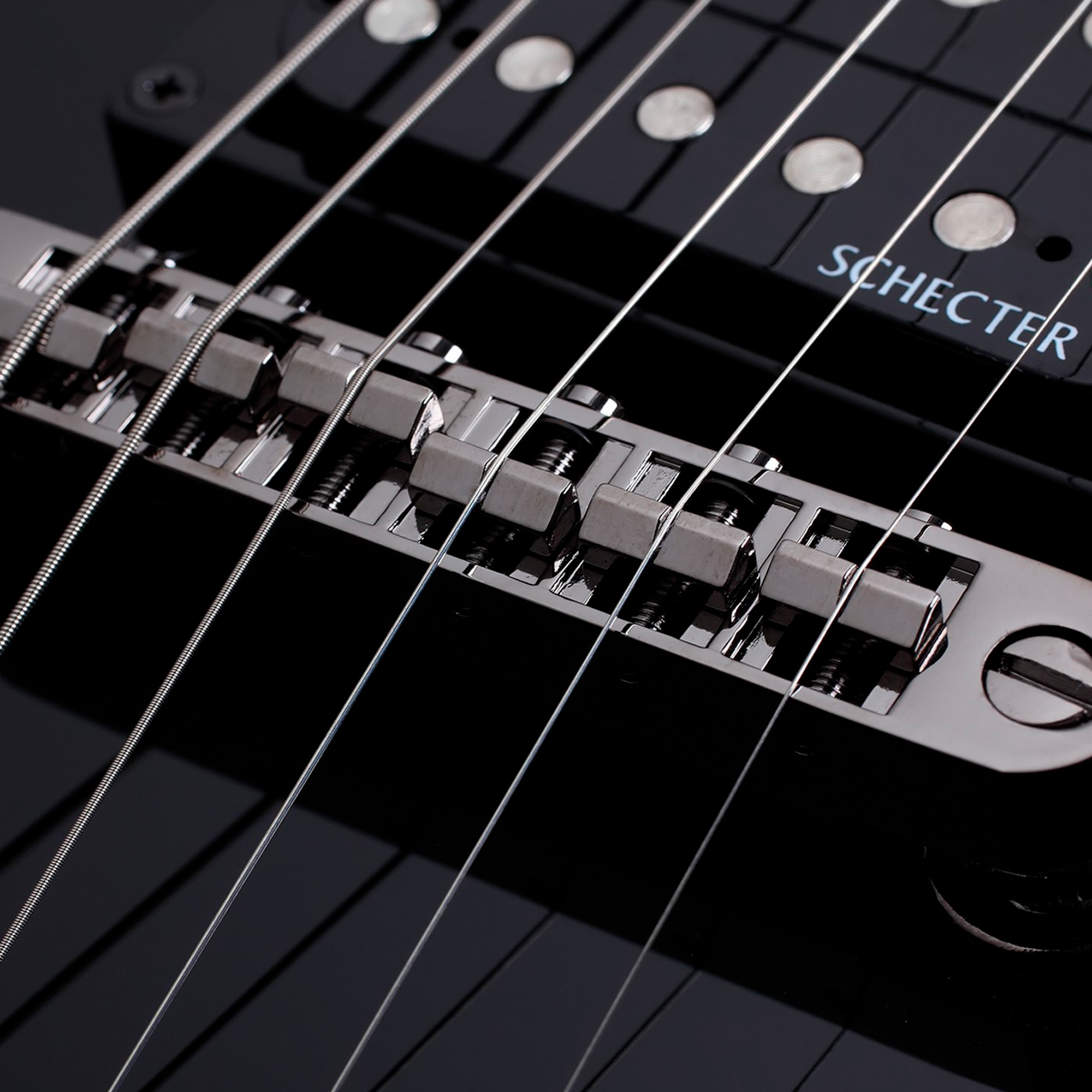 Schecter Omen-6 Gloss Black Guitarra Eléctrica 6 cuerdas