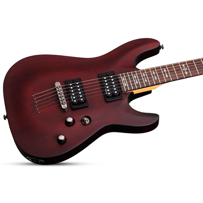 Schecter Omen-6 Walnut Satin Guitarra Eléctrica 6 cuerdas