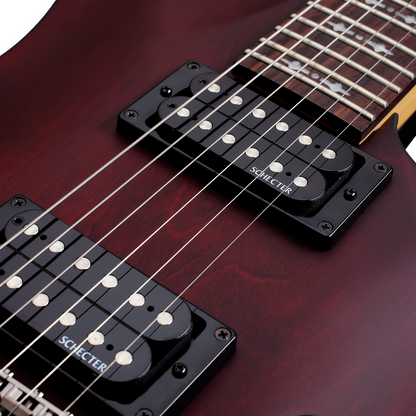 Schecter Omen-6 Walnut Satin Guitarra Eléctrica 6 cuerdas