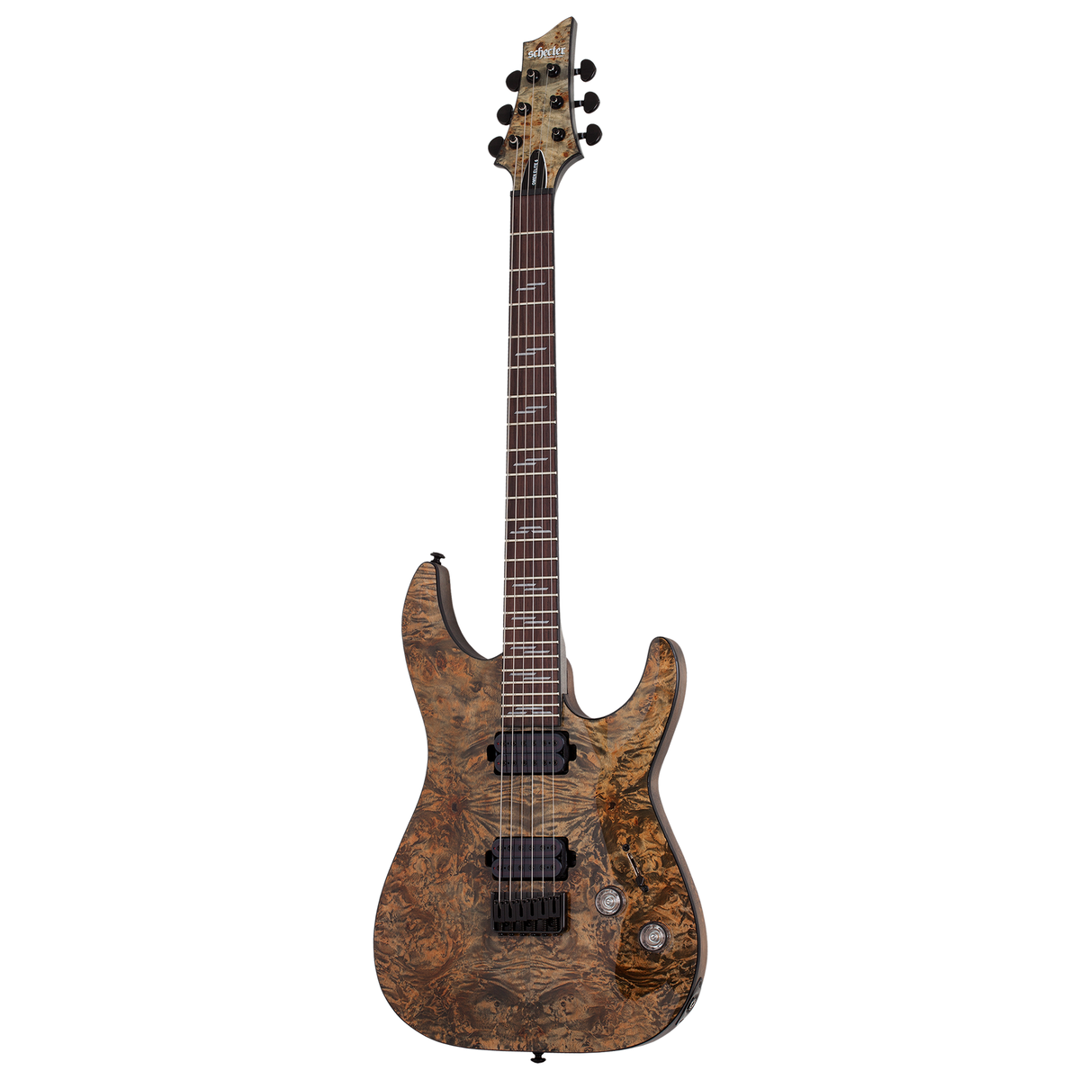Schecter Omen Elite-6 Charcoal Guitarra Eléctrica 6 Cuerdas