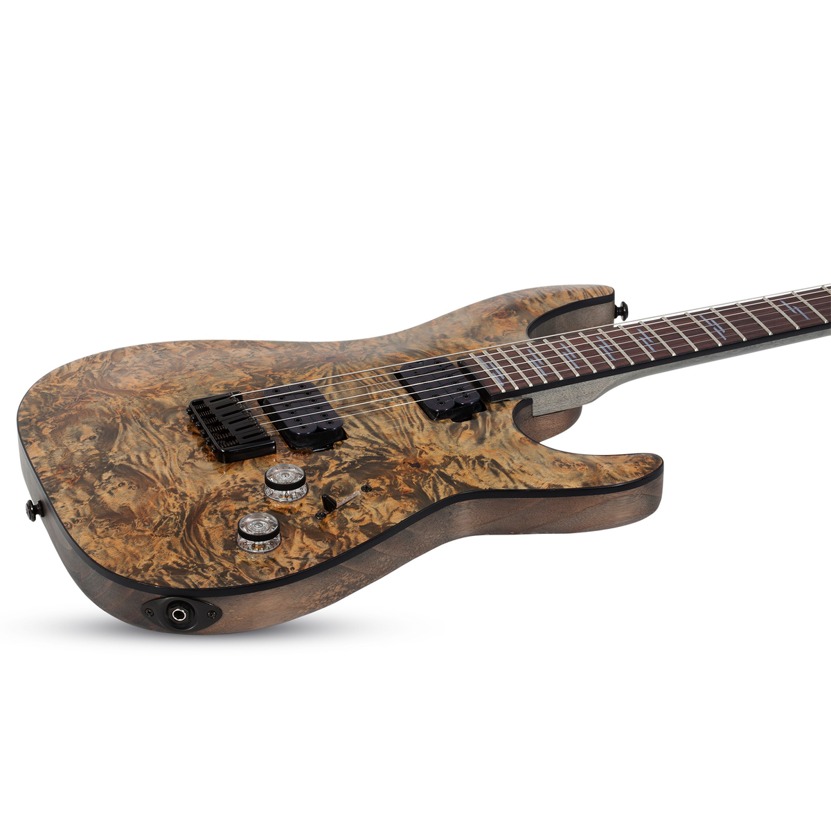 Schecter Omen Elite-6 Charcoal Guitarra Eléctrica 6 Cuerdas