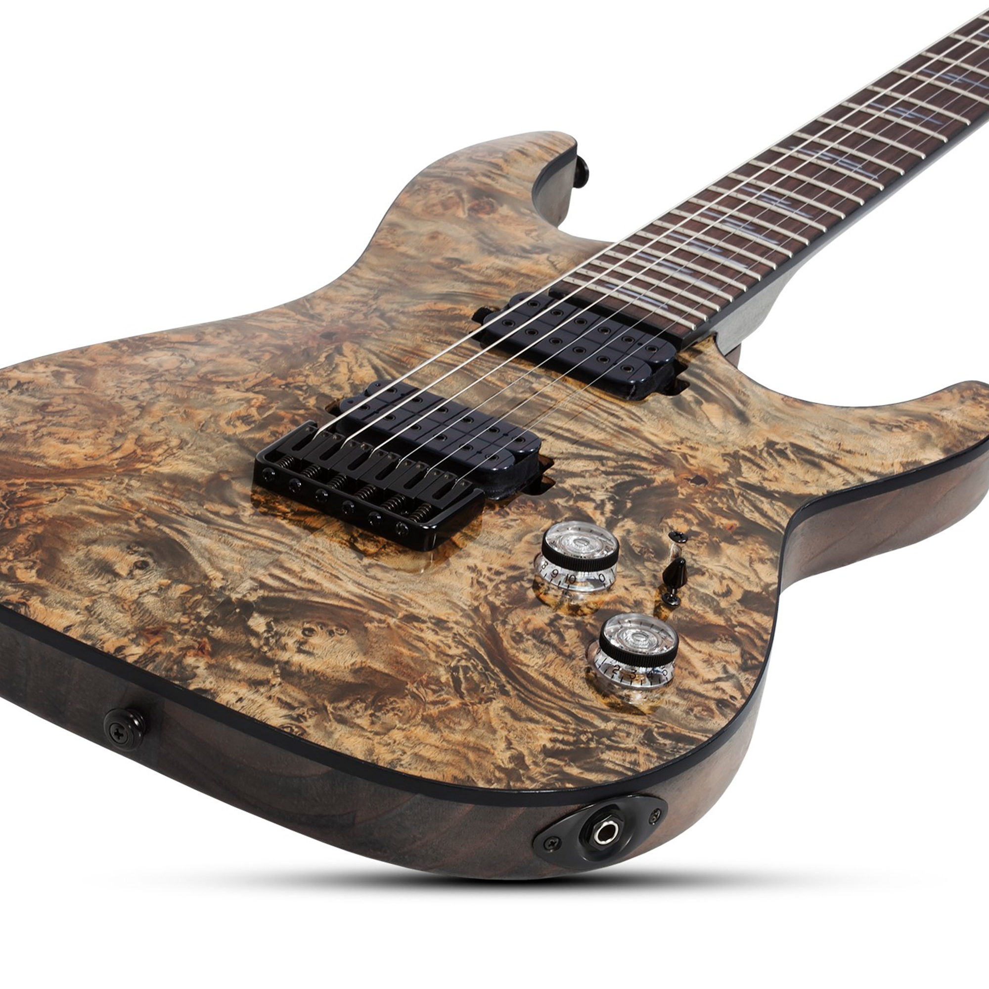 Schecter Omen Elite-6 Charcoal Guitarra Eléctrica 6 cuerdas