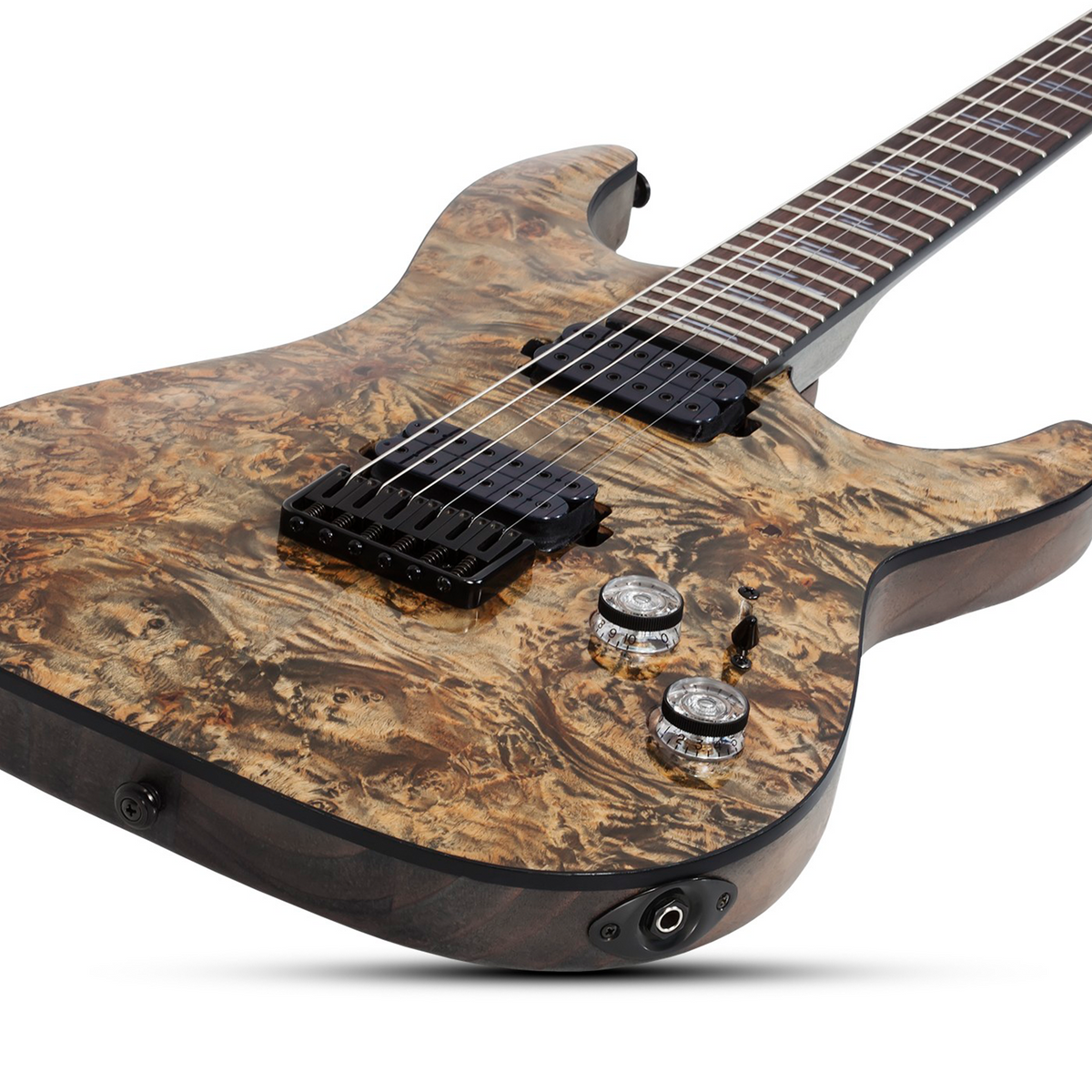 Schecter Omen Elite-6 Charcoal Guitarra Eléctrica 6 Cuerdas
