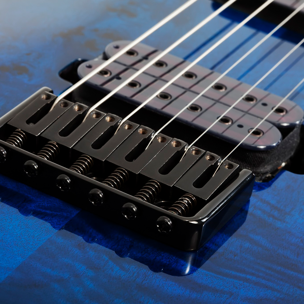 Schecter Omen Elite-6 See-Thru Blue Burst Guitarra Eléctrica 6 Cuerdas