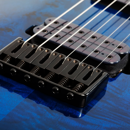 Schecter Omen Elite-6 See Thru Blue Burst Guitarra Eléctrica 6 cuerdas