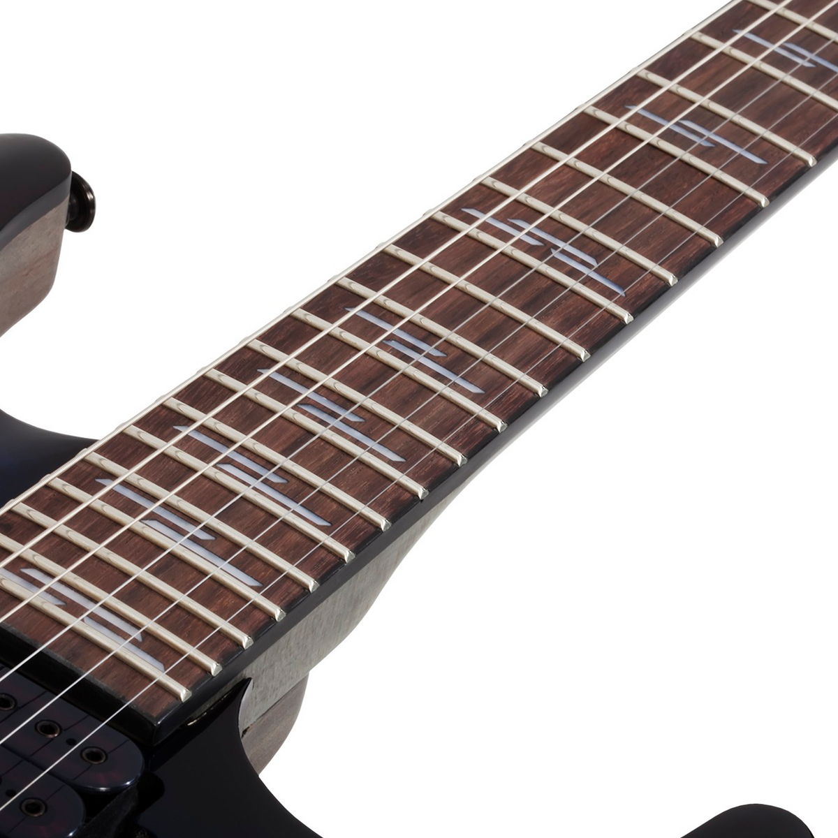 Schecter Omen Elite-6 See-Thru Blue Burst Guitarra Eléctrica 6 Cuerdas