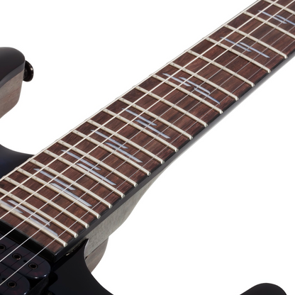 Schecter Omen Elite-6 See Thru Blue Burst Guitarra Eléctrica 6 cuerdas