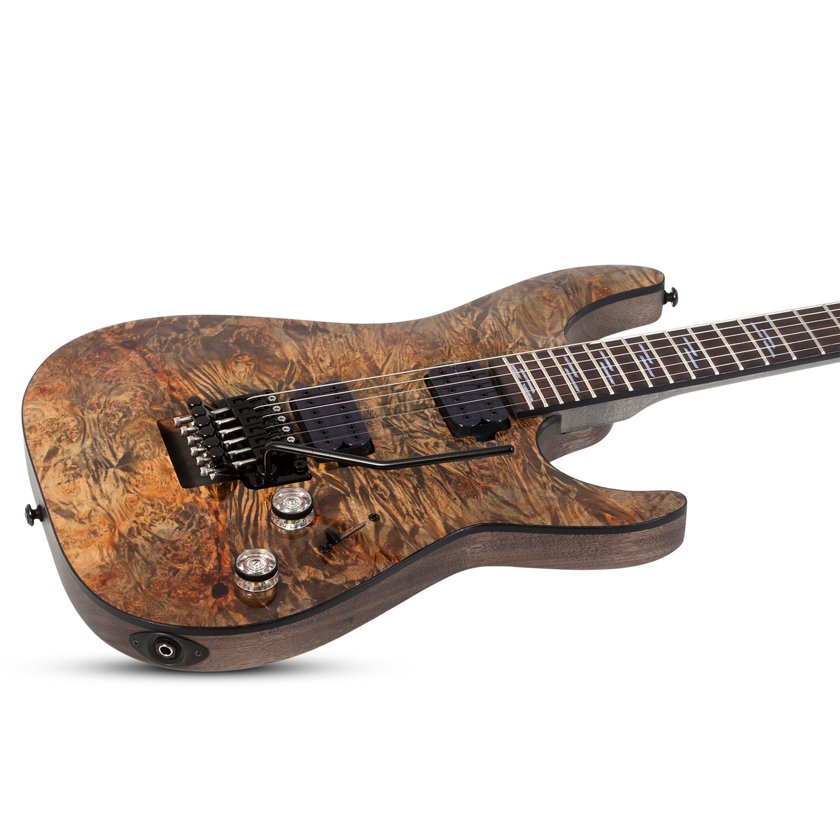Schecter Omen Elite-6 FR Charcoal Guitarra Eléctrica 6 Cuerdas