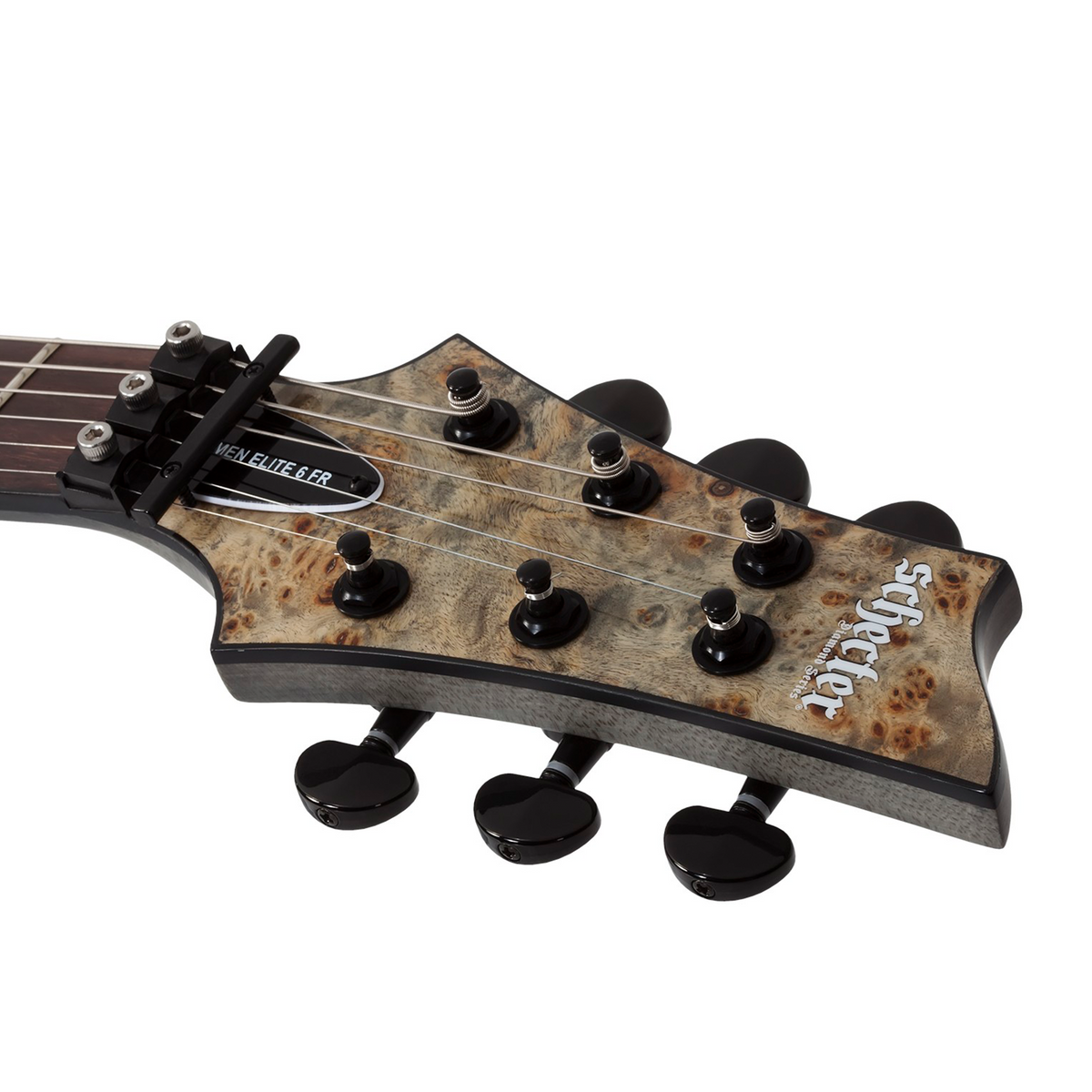 Schecter Omen Elite-6 FR Charcoal Guitarra Eléctrica 6 Cuerdas