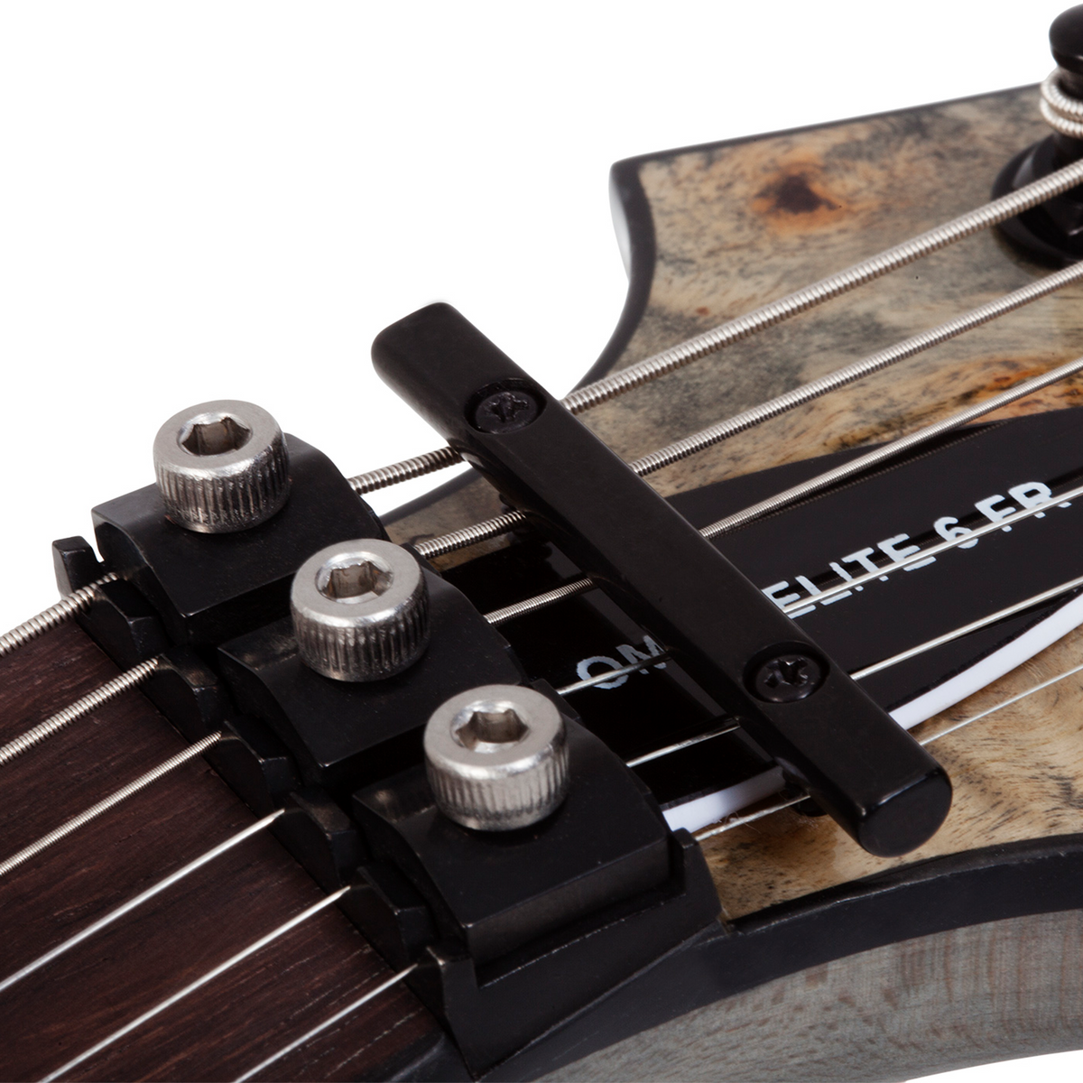 Schecter Omen Elite-6 FR Charcoal Guitarra Eléctrica 6 Cuerdas