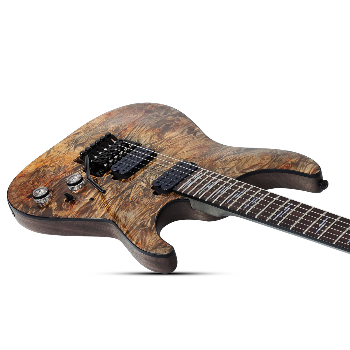 Schecter Omen Elite-6 FR Charcoal Guitarra Eléctrica 6 Cuerdas