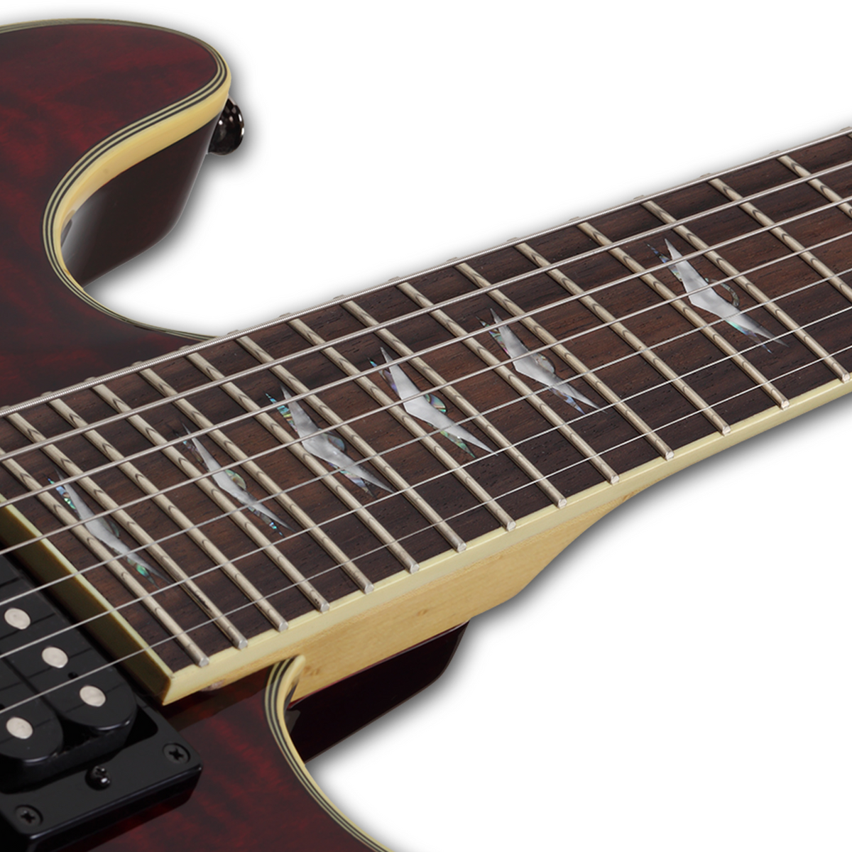 Schecter Omen Extreme-7 Black Cherry Guitarra Eléctrica 7 Cuerdas