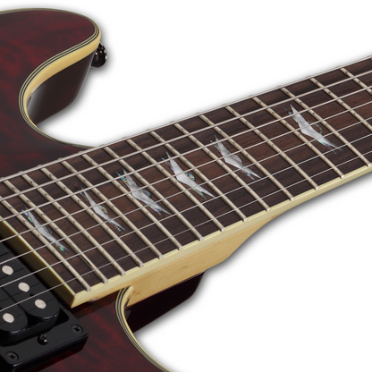 Schecter Omen Extreme-7 Black Cherry Guitarra Eléctrica 7 cuerdas