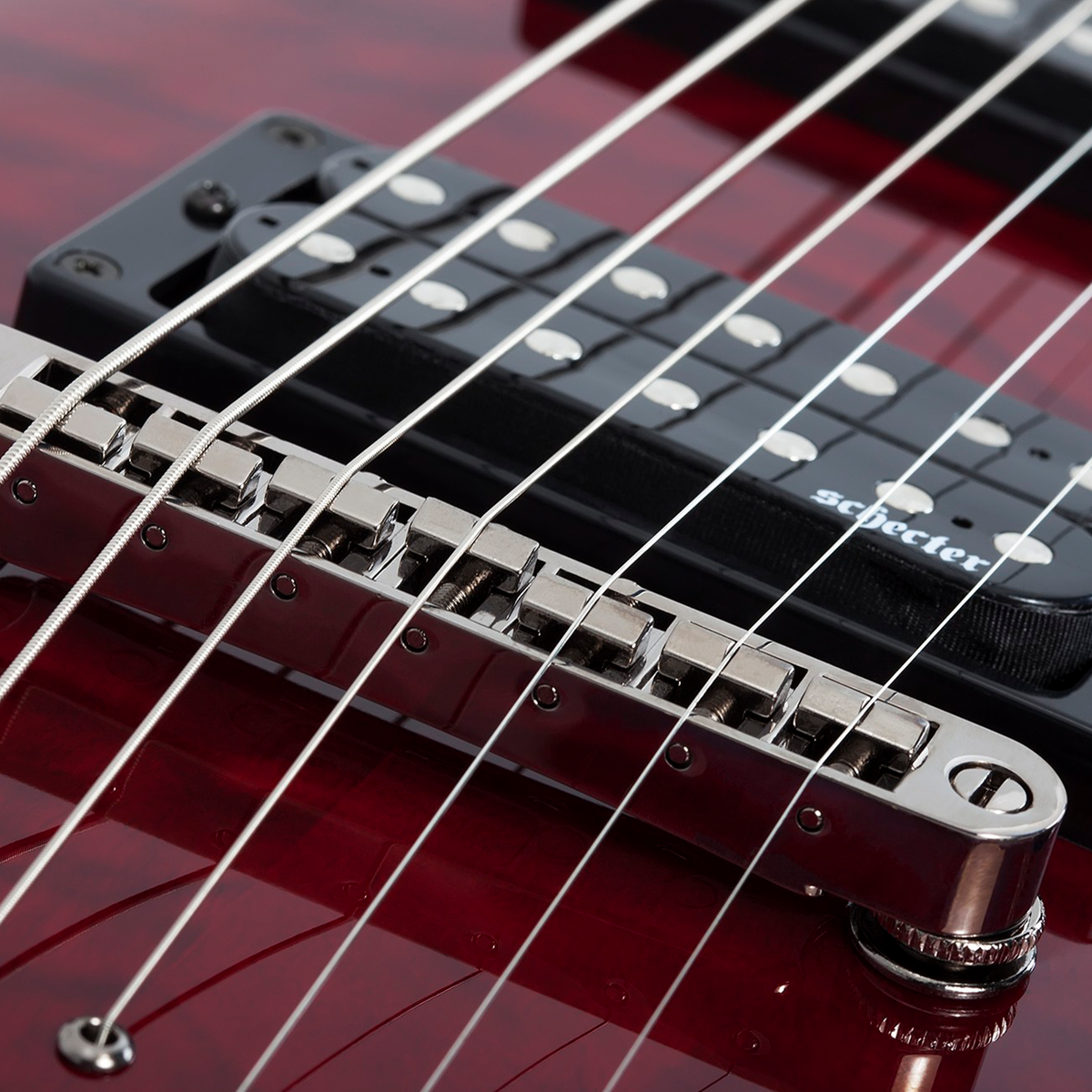 Schecter Omen Extreme-7 Black Cherry Guitarra Eléctrica 7 Cuerdas