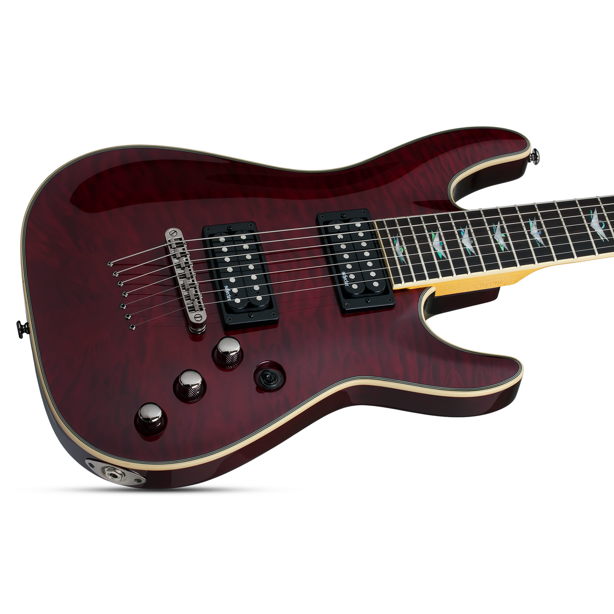Schecter Omen Extreme-7 Black Cherry Guitarra Eléctrica 7 Cuerdas