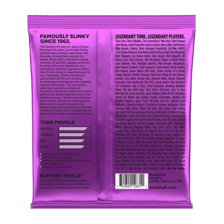Ernie Ball P02831 Cuerdas Bajo Eléctrico 055-110