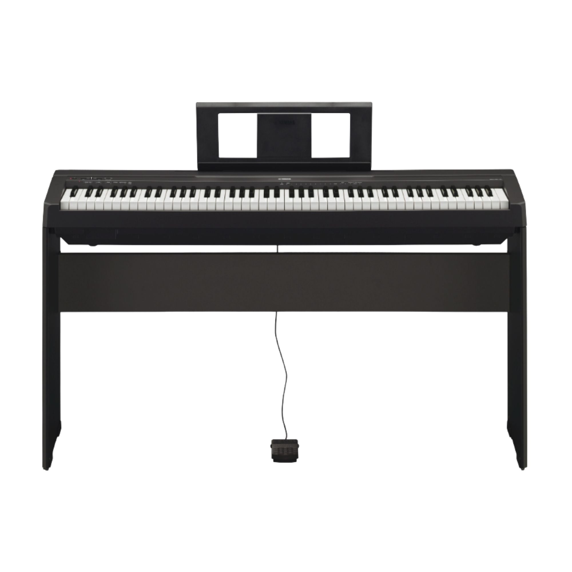 Yamaha P-45B Piano Digital 88 Teclas Pack con Soporte L-85, Pedal y Transformador