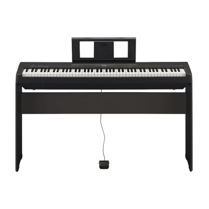 Yamaha P-45B Piano Digital 88 Teclas Pack con Soporte L-85, Pedal y Transformador